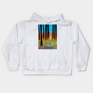 Abundant forest Kids Hoodie